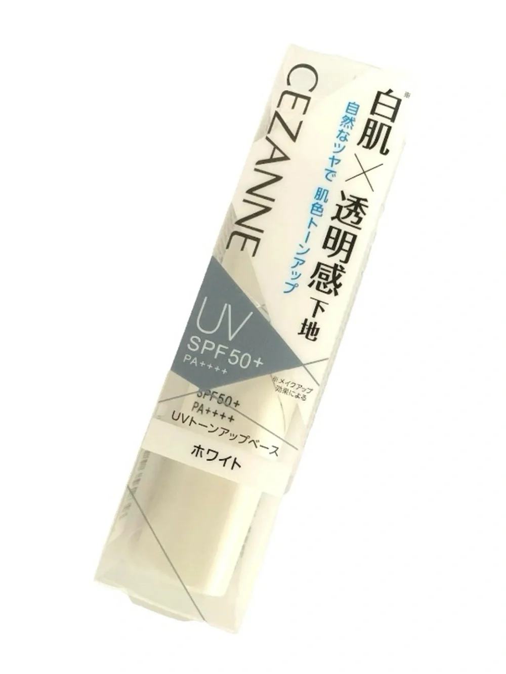 CEZANNE UV Tone Up Base White SPF50+ PA++++ 30g Japanese Makeup Primer